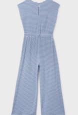 Mayoral Blue Stripe Jumpsuit