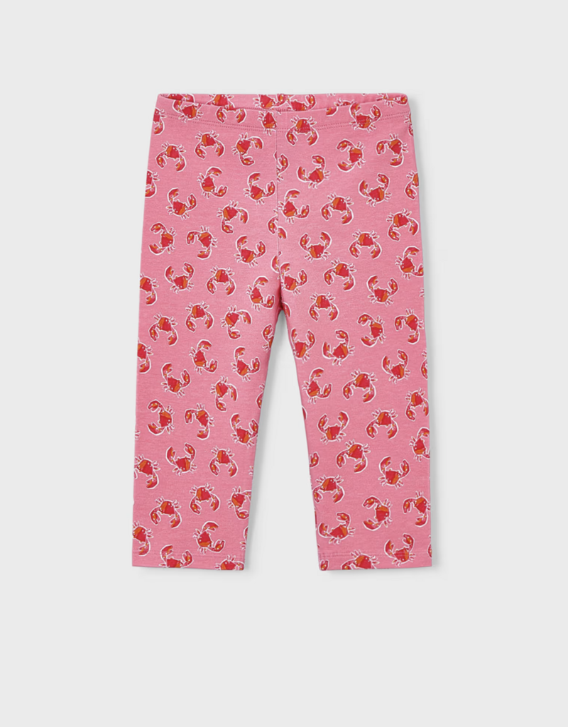 Mayoral Crab Print Leggings