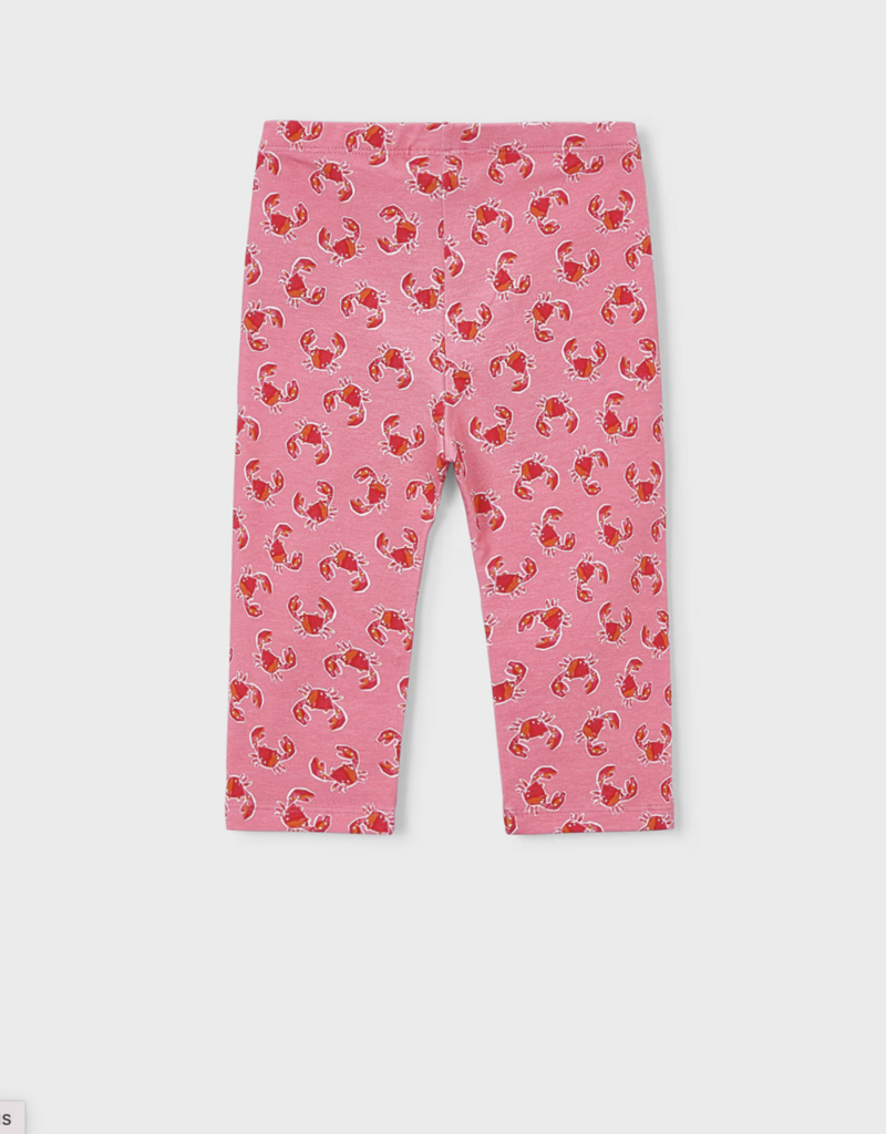 Mayoral Crab Print Leggings