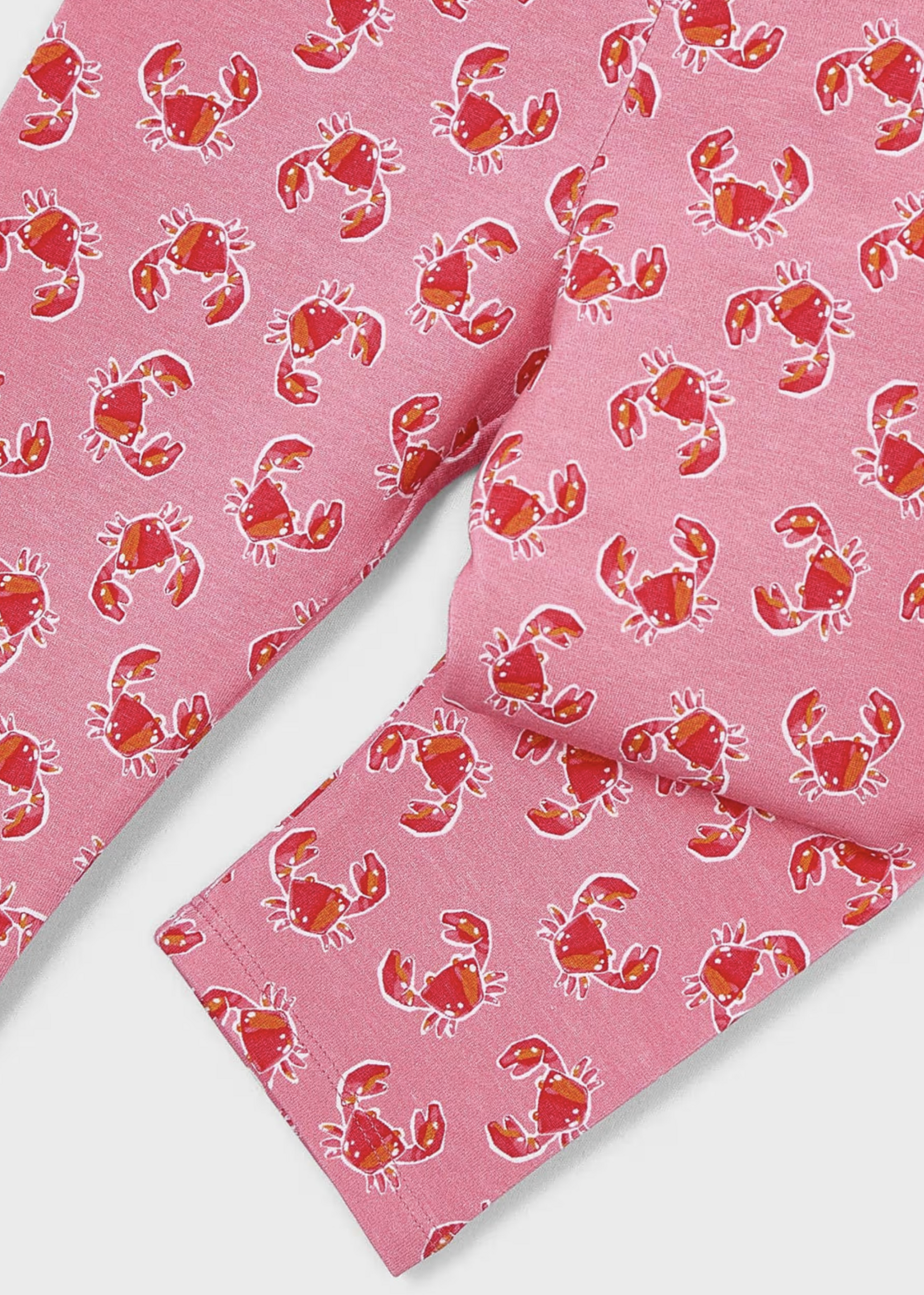 Mayoral Crab Print Leggings