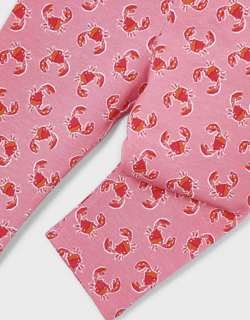 Mayoral Crab Print Leggings