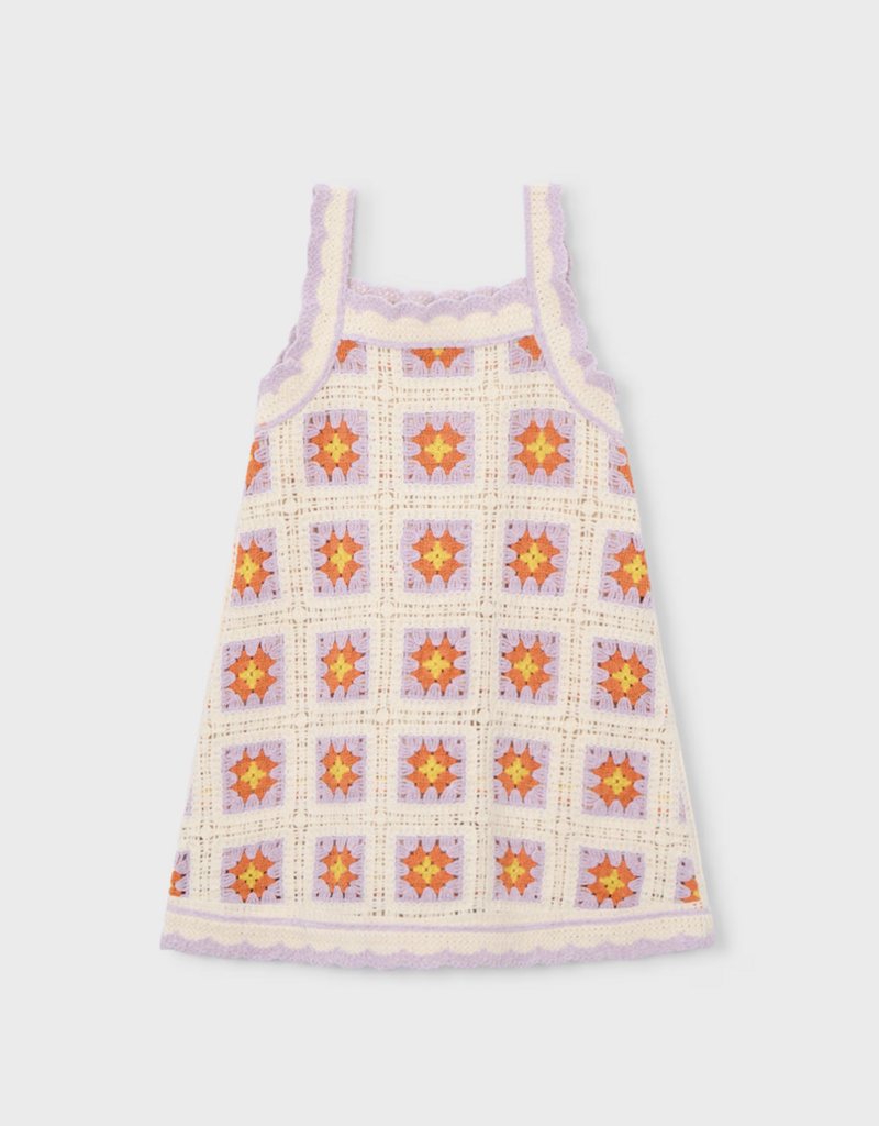 Mayoral Crochet Dress Flower