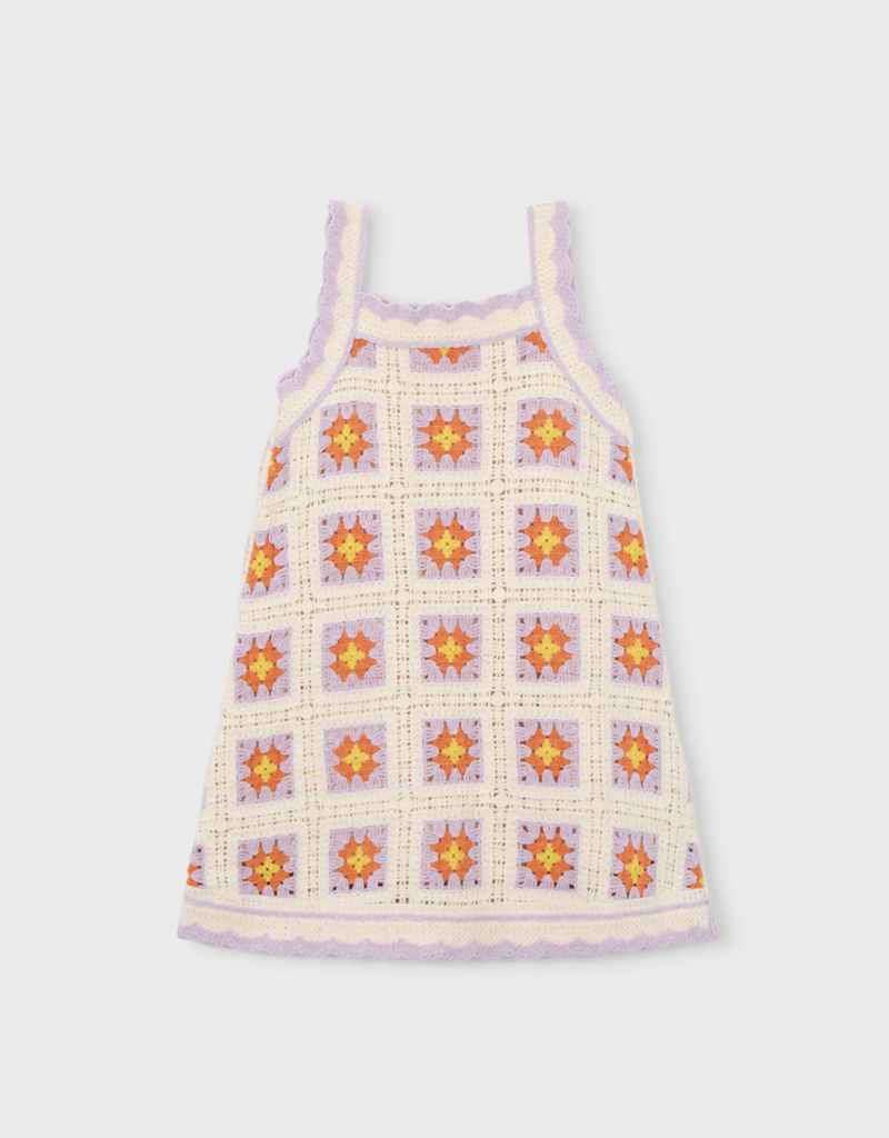 Mayoral Crochet Dress Flower
