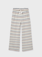 Mayoral SALE. Crochet Pants Cream Stripe