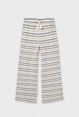 Mayoral Crochet Pants Cream Stripe