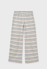 Mayoral Crochet Pants Cream Stripe