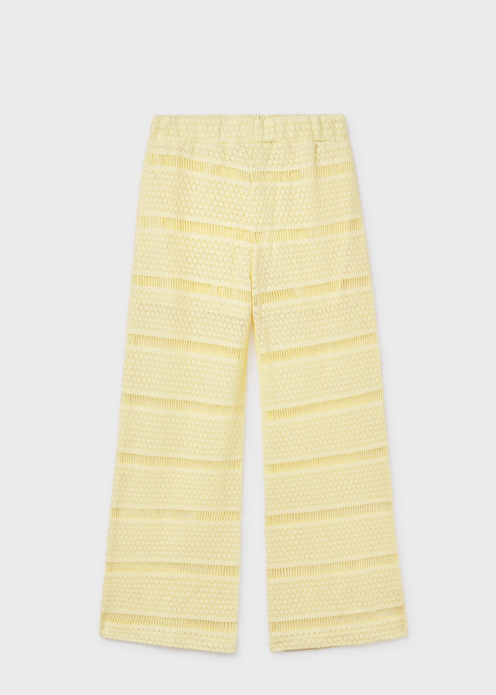 Mayoral Crochet Pants Vanilla