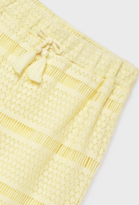 Mayoral Crochet Pants Vanilla