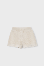 Mayoral Crochet Shorts