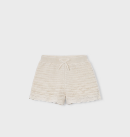 Mayoral Crochet Shorts