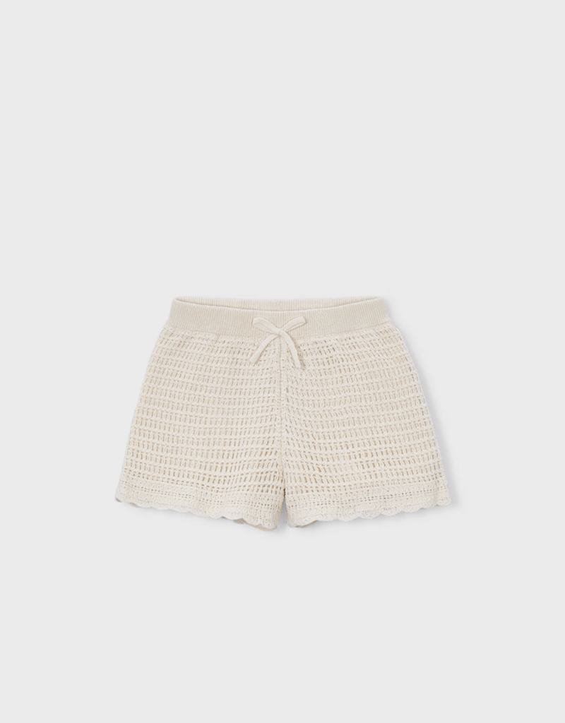 Mayoral Crochet Shorts