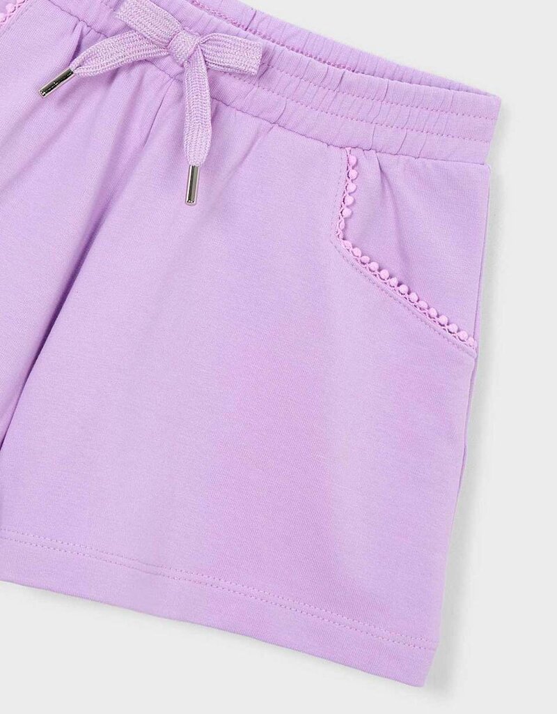 Mayoral Lilac Chenille Shorts