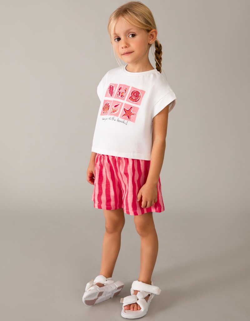 Mayoral Poppy S/S Tee and Short Set