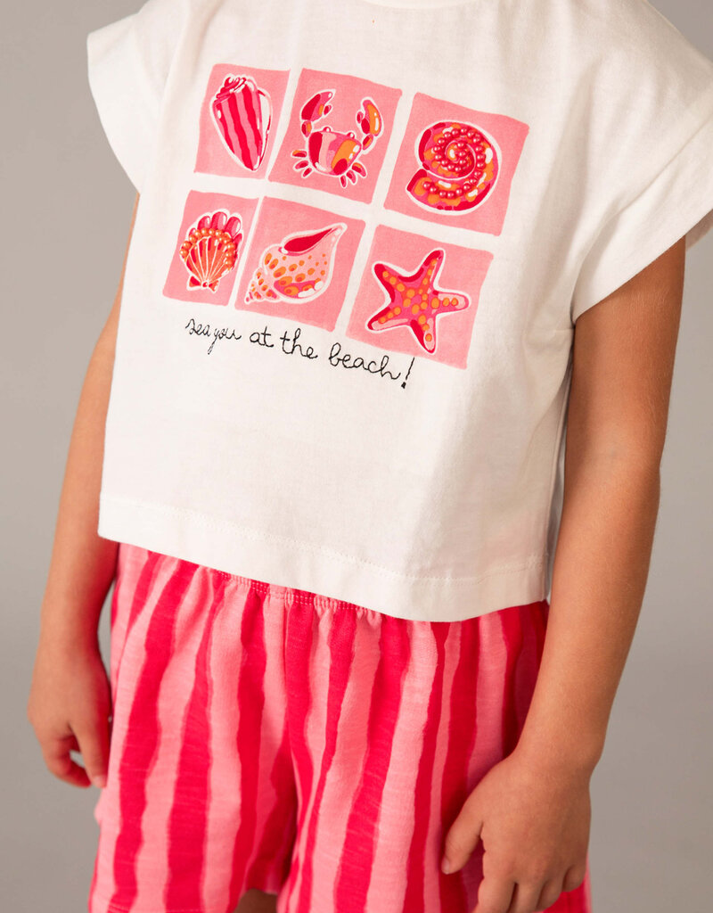 Mayoral Poppy S/S Tee and Short Set