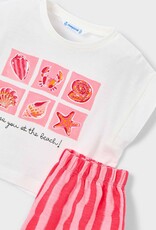 Mayoral Poppy S/S Tee and Short Set