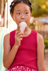 Mayoral Red Knit Top w/Back Cut Out