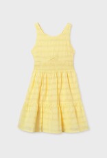 Mayoral Voile Dress Vanilla