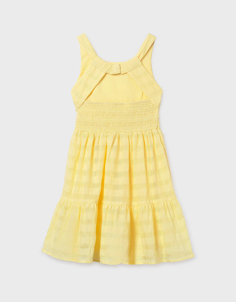 Mayoral Voile Dress Vanilla