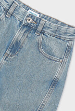 Mayoral Girls Wide Leg Denim Pants