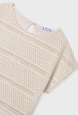 Mayoral Crochet Top Cream