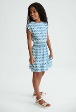 Mayoral Mint Printed Dress