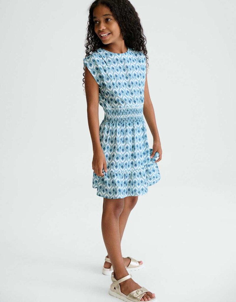 Mayoral Mint Printed Dress
