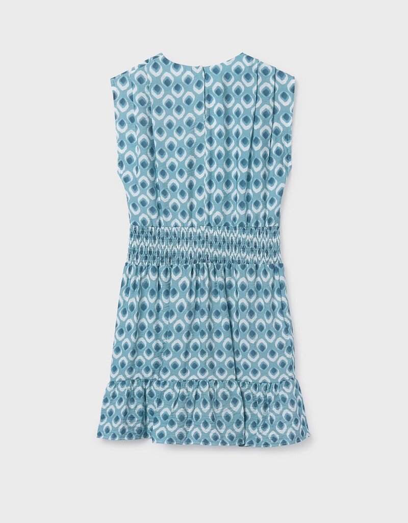 Mayoral Mint Printed Dress