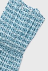 Mayoral Mint Printed Dress