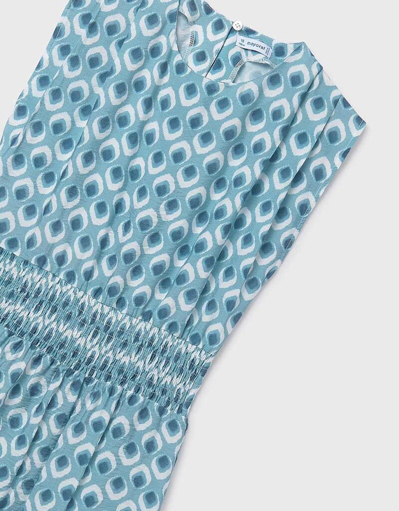 Mayoral Mint Printed Dress