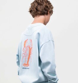 Mayoral Lobster Print Sky Blue Sweatshirt