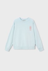 Mayoral Sky Blue Sweatshirt w/Lobster Print