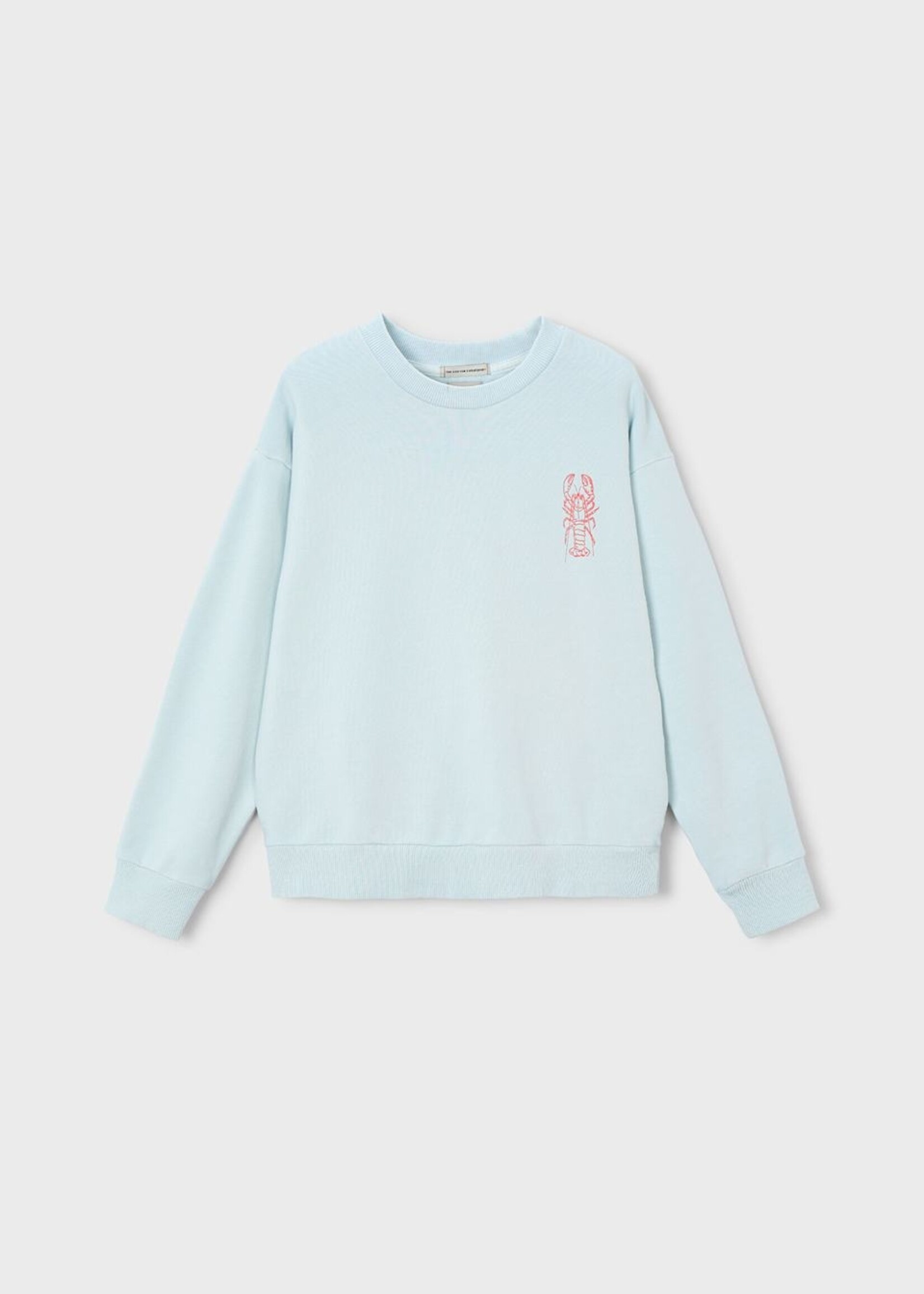 Mayoral Sky Blue Sweatshirt w/Lobster Print