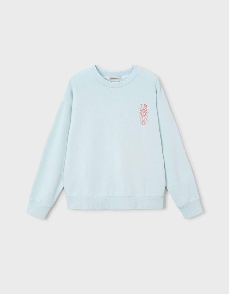 Mayoral Sky Blue Sweatshirt w/Lobster Print