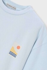 Mayoral Sky Blue Landscape S/S Tee