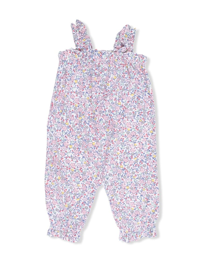 Angel Dear Elizabeths Garden Ruffly Strap Overall