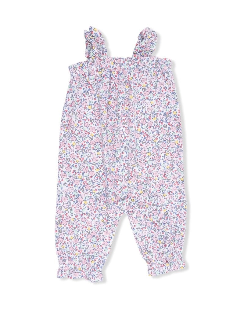 Angel Dear Elizabeths Garden Ruffly Strap Overall