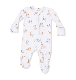 Angel Dear Explorer Puppy 2 Way Zipper Footie