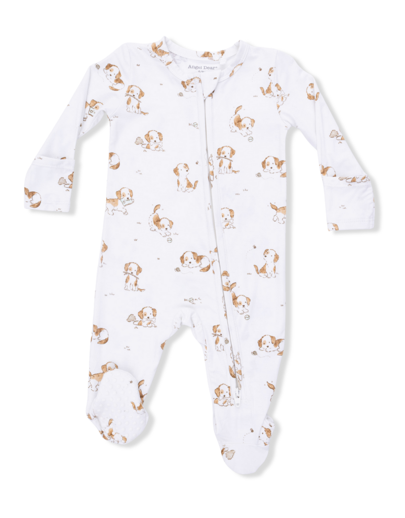 Angel Dear Explorer Puppy 2 Way Zipper Footie