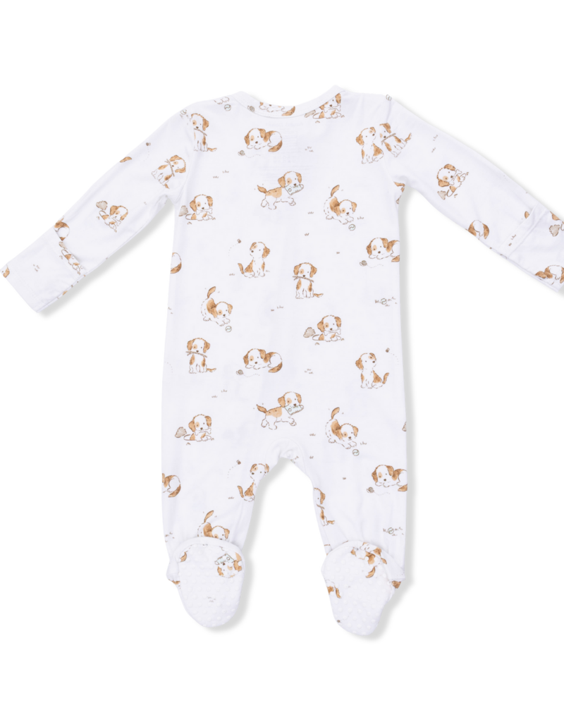 Angel Dear Explorer Puppy 2 Way Zipper Footie