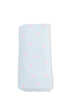 Angel Dear Tiny Cherry Stripe Swaddle