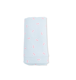 Angel Dear Tiny Cherry Stripe Swaddle