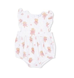 Angel Dear Teddy Bear Ballerina Sunsuit