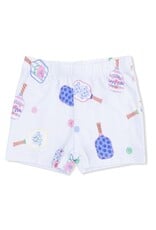 Angel Dear Floral Pickleball Twirly Dress Cartwheel Short