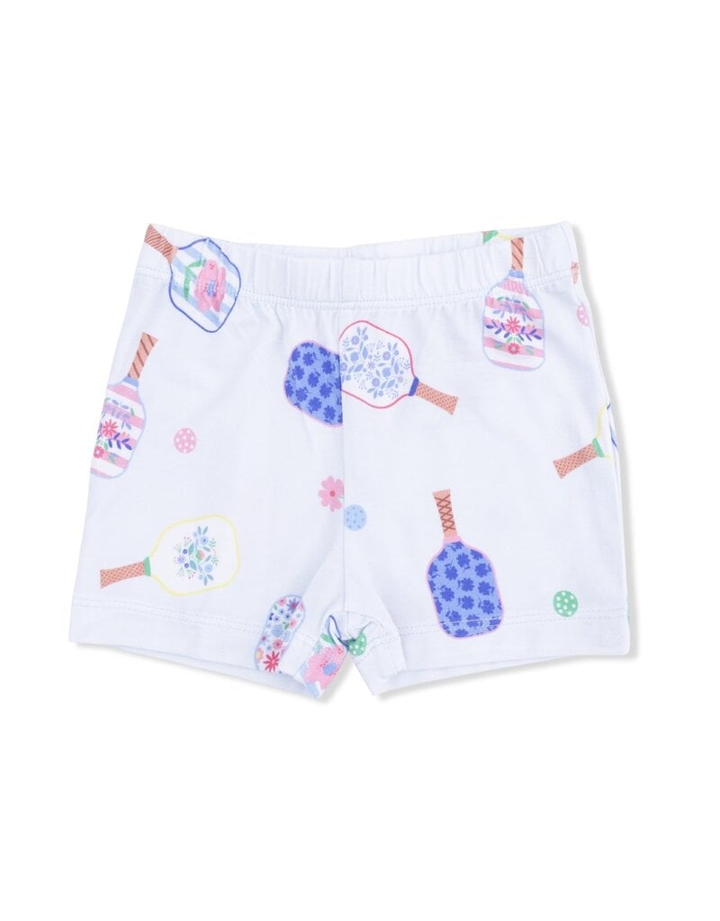 Angel Dear Floral Pickleball Twirly Dress Cartwheel Short