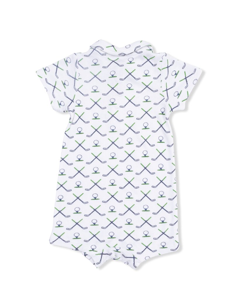 Angel Dear Simple Golf Polo Shortie