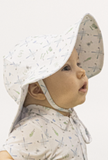 Angel Dear Golf Trellis Blue Wide Brim Sun Hat