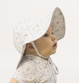 Angel Dear Golf Trellis Blue Wide Brim Sun Hat