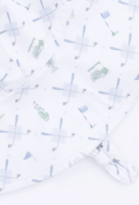 Angel Dear Golf Trellis Blue Wide Brim Sun Hat