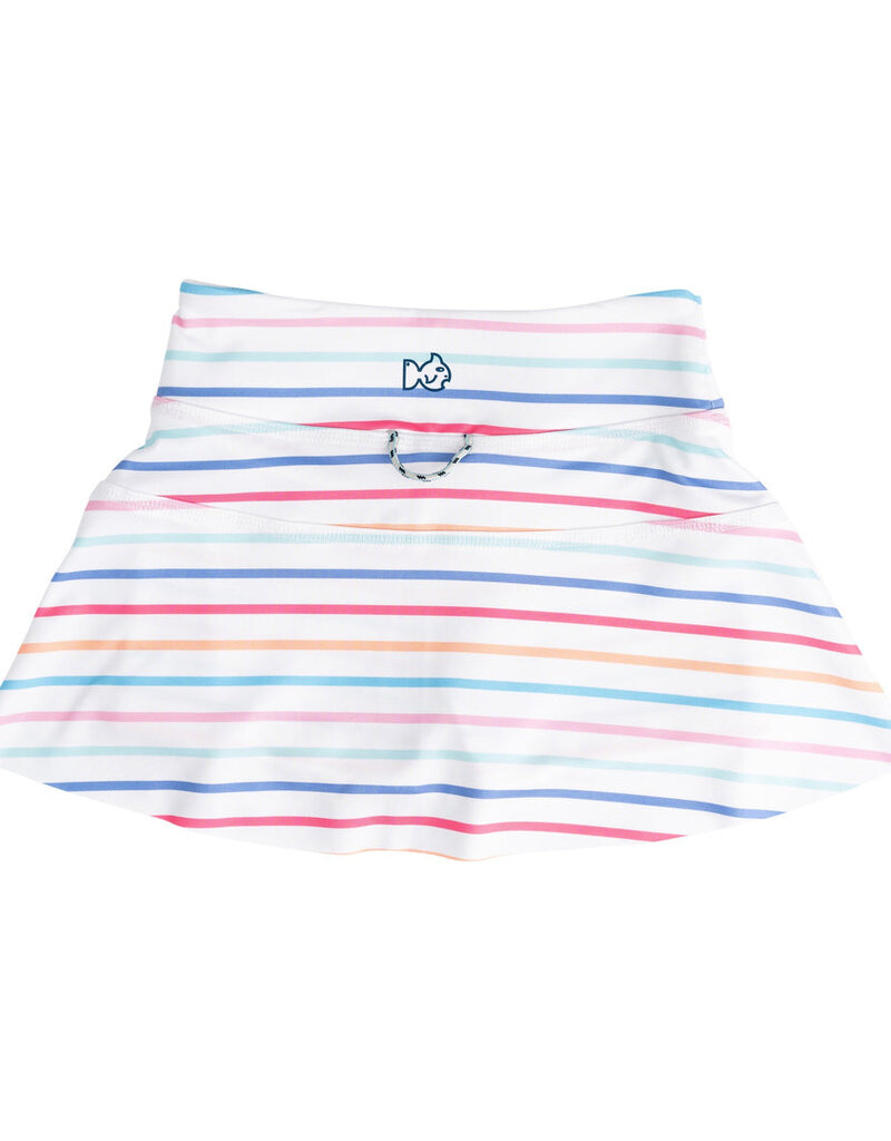 Prodoh Tennis Twirl Skort w/Compr Shorts Sunkissed Stripe