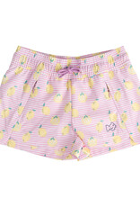 Prodoh Beach Cruiser Shorts Pink Frosting Lemon Stripe